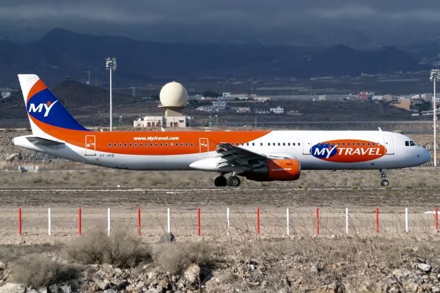 Airbus A321 (OY-VKB)
