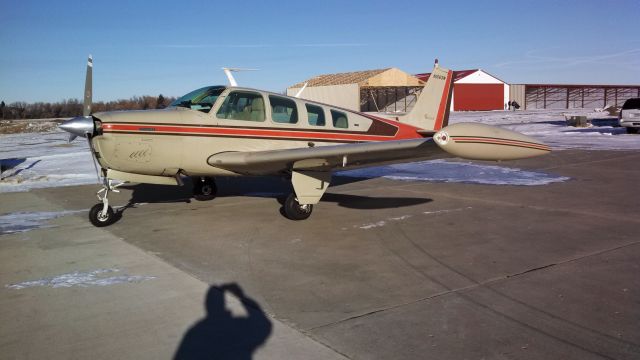 Beechcraft Bonanza (36) (N1063W) - Ready to depart on training flight