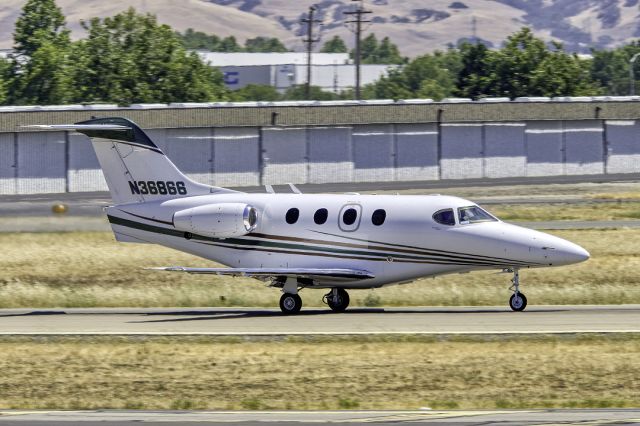 Beechcraft Premier 1 (N36866) - Beechcraft Premier 1 at Livermore Municipal Airport (CA). May 2021