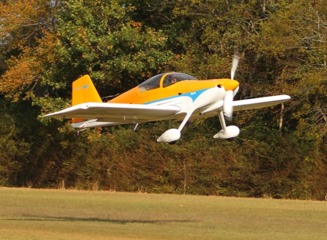 Vans RV-6 (N239LS) - A VANS RV-6 departing Moontown Airport in Brownsboro, AL during the EAA 190 Fly-In on October 15, 2016.