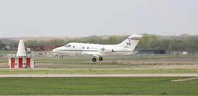 Beechcraft Beechjet (93-0650) - Vance AFB Beechjet making Touch & Go on RWY21. April 17, 2019