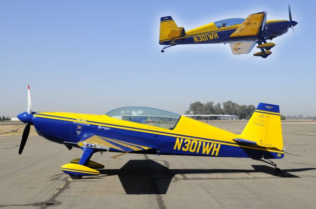 Experimental 100kts-200kts (N301WH) - Wayne Handleys EXTRA 300L at Merced Regional Airport (KMCE)