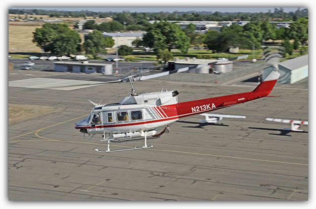 Bell VH-1 (N213KA) - Departing Merced Regional Airport (KMCE)