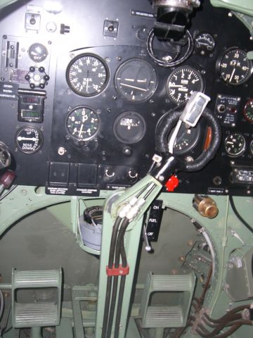 — — - Spitfire Cockpit