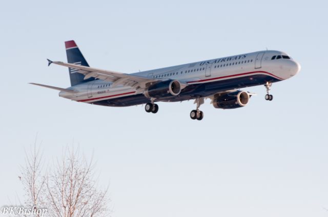 Airbus A321 (N563UW) - New aircraft from France tech stop to USA.