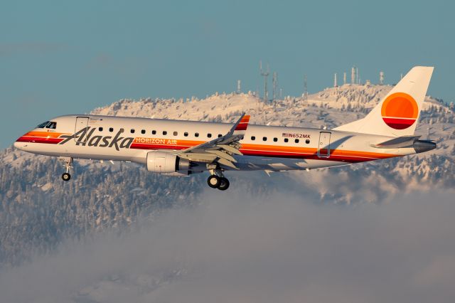 EMBRAER 175 (long wing) (N652MK) - First day on the job. New Milt on her first day of revenue service.