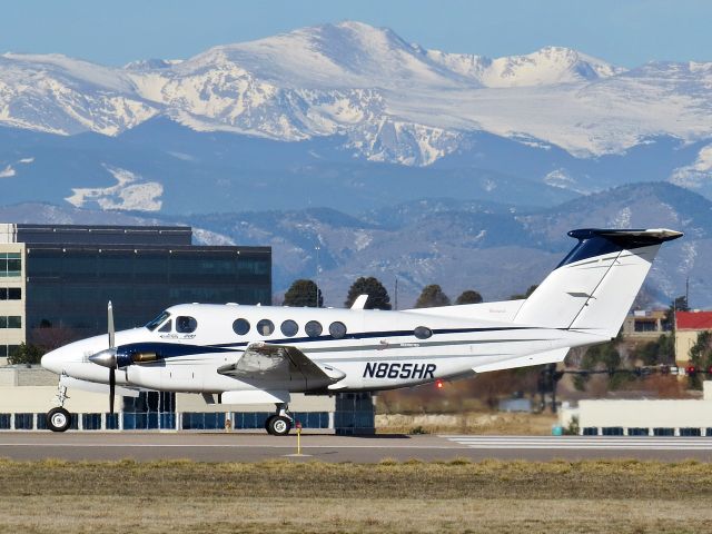 Beechcraft Super King Air 200 (N865HR)