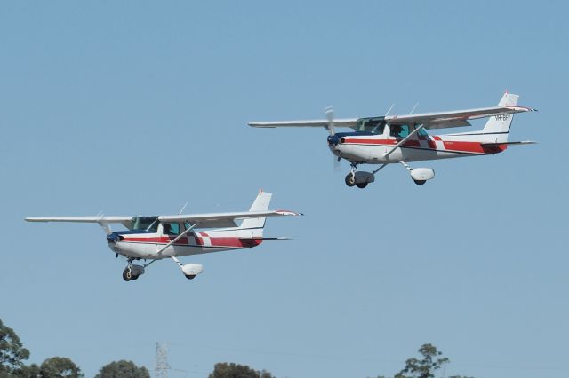 Cessna 152 (VH-FBV) - Cessna 152 Aerobat sn 1520853. Royal Aero Club of Western Australia VH-BFV, YPJT 21 May 2022