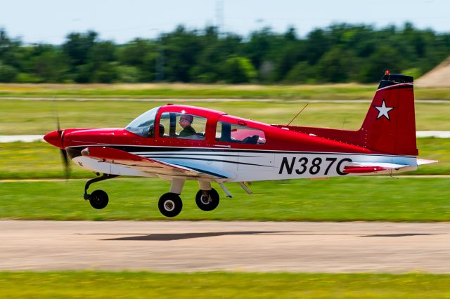 Grumman AA-5 Tiger (N387G) - Watching the local traffic during the FIFI event 5/21/17