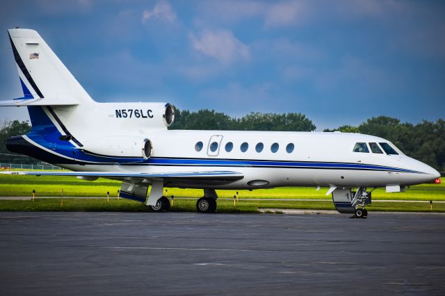 Dassault Falcon 50 (N576LC) - Year: 1979br /Make: Dassaultbr /Model: Falcon 50br /Opby: Private Ownerbr /Notes: Current livery as of 08-16-23