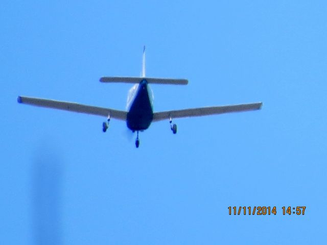 Piper Cherokee (N8369A) - Over Baxter Springs Kansas.