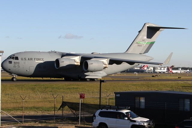 Boeing Globemaster III (09-9210) - on 9 August 2019