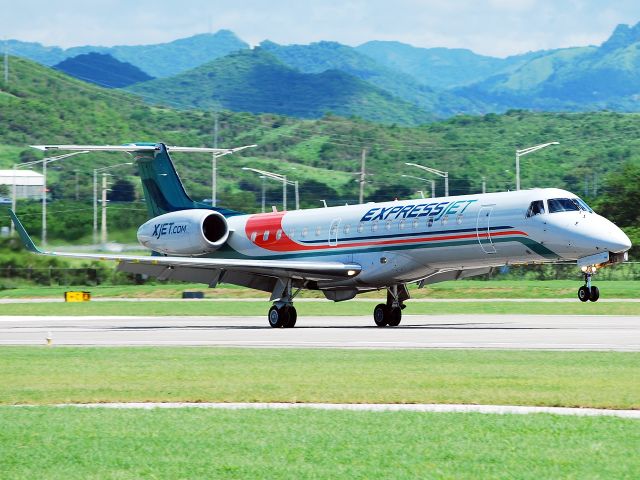 Embraer EMB-145XR (N12166) - Charter flight to Punta Cana from Ponce