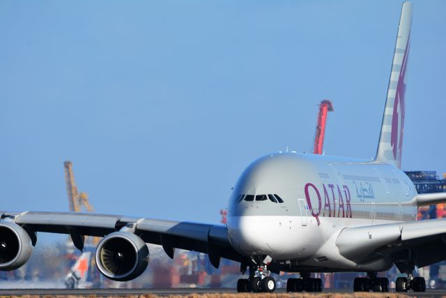 Airbus A380-800 (A7-APA) - A7-APA Qatar Airways Airbus A380-861  21 Oct 2017