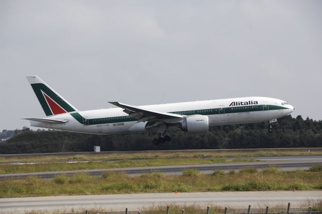 Boeing 777-200 (EI-DBM) - Landing at NRT Airport Runway 16L on 2011/10/10