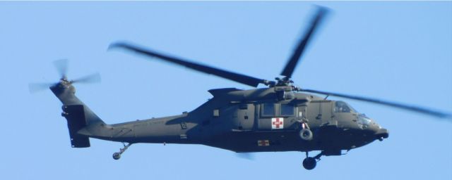 G132067 — - An apparent MEDEVAC Blackhawk overflying Corvallis, Oregon afternoon of 22d October 2020.