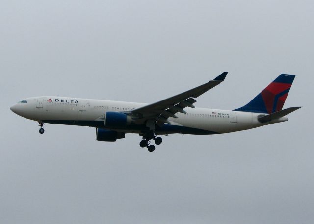 Airbus A330-200 (N856NW) - At Shreveport Regional.