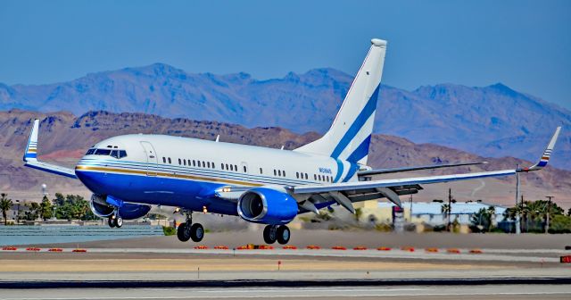 Boeing 737-700 (N108MS) - N108MS Las Vegas Sands 2002 Boeing 737-7BC(BBJ) serial 33102 / 1111 - Las Vegas - McCarran International (LAS / KLAS)br /USA - Nevada, March 16, 2016br /Photo: Tomás Del Coro