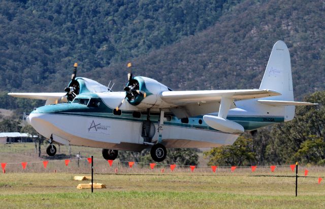 Grumman G-73 Mallard (VH-CQA) - Beautiful aircraft tragically lost with its dedicated crew recently in Perth Australia