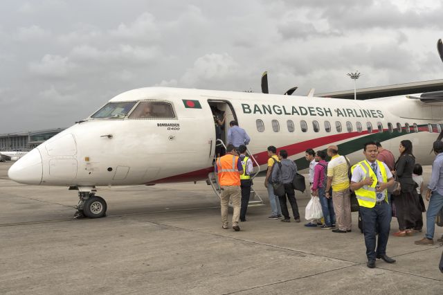 de Havilland Dash 8-400 (S2-AGR) - 13th June, 2018