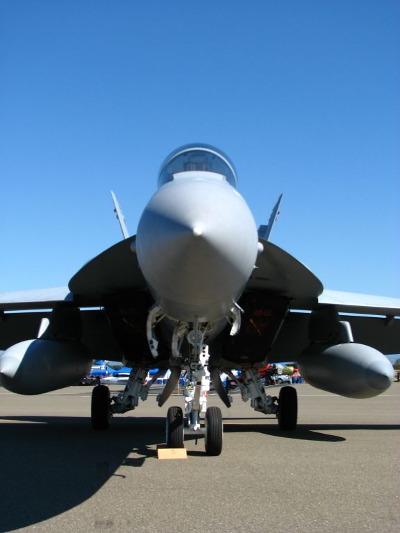 — — - F-18 at Redding Airshow 2011