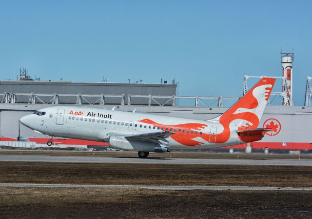 Boeing 737-200 (C-GAIG) - AIE700 taking off from CYUL, 27-03-2020