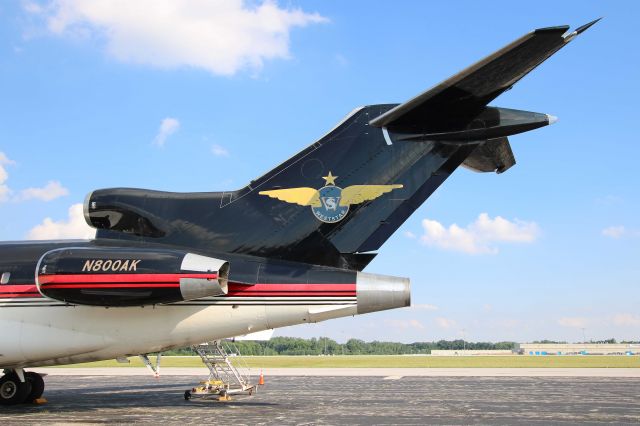 BOEING 727-200 (N800AK) - An interesting Boeing seen at KTOL on 18 Jun 2019. This WestStar B727-23 has an extensive history dating back to its’ first delivery in 1968. The flight to TOL originated in Saipan GSN/PGSN (Saipan International Airport) on 7 Jun then to Kapolei, Hawaii (JRF/PHJR), then to Sacramento (MCC/KMCC). On 8 Jun 2019 they left Sacramento (MCC/KMCC) en route to Toledo Express - TOL/KTOL.