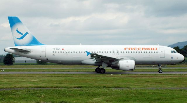 Airbus A320 (TC-FBE) - Freebird