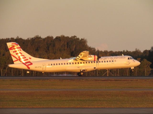 ATR ATR-72 (VH-FVI)