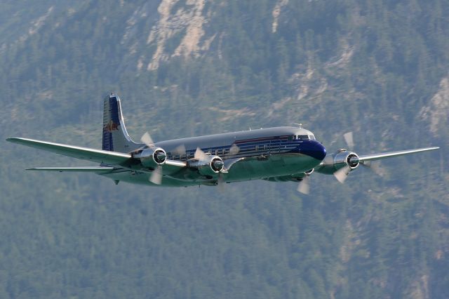 Douglas DC-6 (OE-LDM) - Scalaria Air Challenge 2015, Wolfgangsee