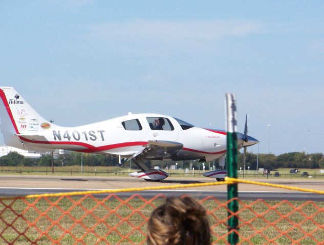 Lancair Columbia 400 (N401ST) - Cessna 400 flown by Eric Tucker, son of Shaun D. Tucker to demonstrate unusual attidues in GA aircraft at the 2007 Alliance Air Show