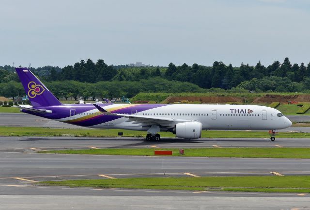 Airbus A350-900 (HS-THK) - Tokyo-Narita(NRT) 2018/07/04