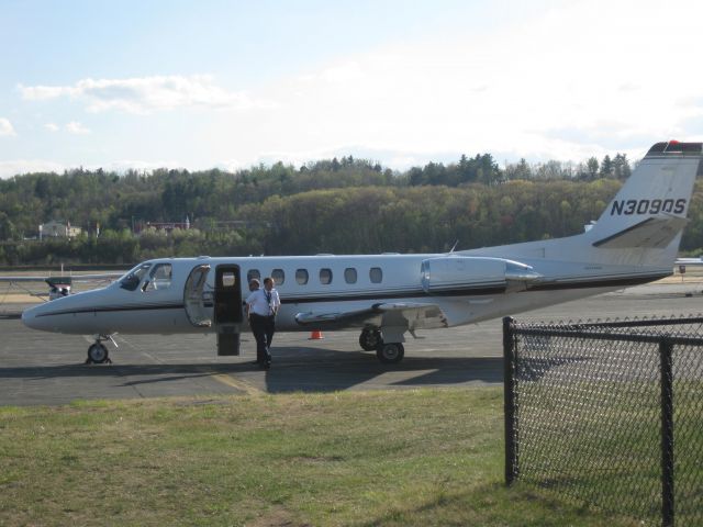 Cessna Citation V (EJA309) - Arrived this afternoon from Buffalo, NY (KBUF).