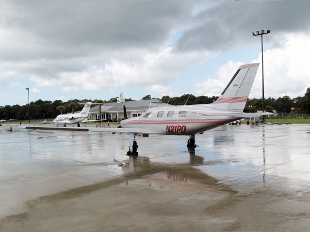 Piper Malibu Mirage (N21PD) - Very nice aircraft. Cabin class. Pressurized.