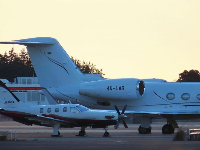 Gulfstream Aerospace Gulfstream IV (4K-LAR) - Photo taken on Jan 04, 2023.