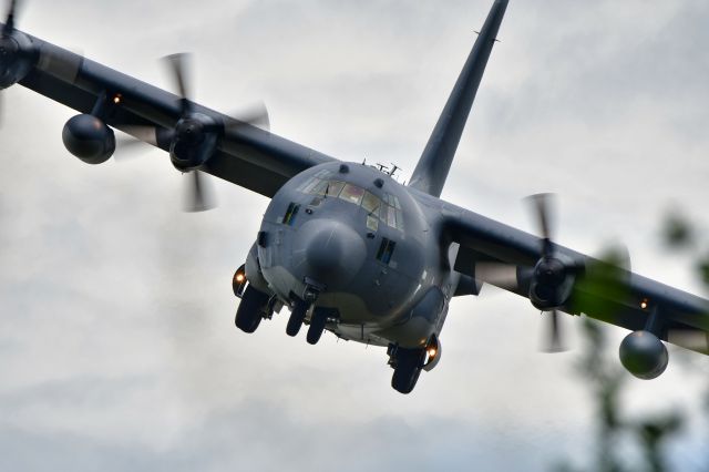 Lockheed C-130 Hercules (93-2106) - Lockheed HC-130HN Hercules approaching MLB (Airshow) (30-March-2019)