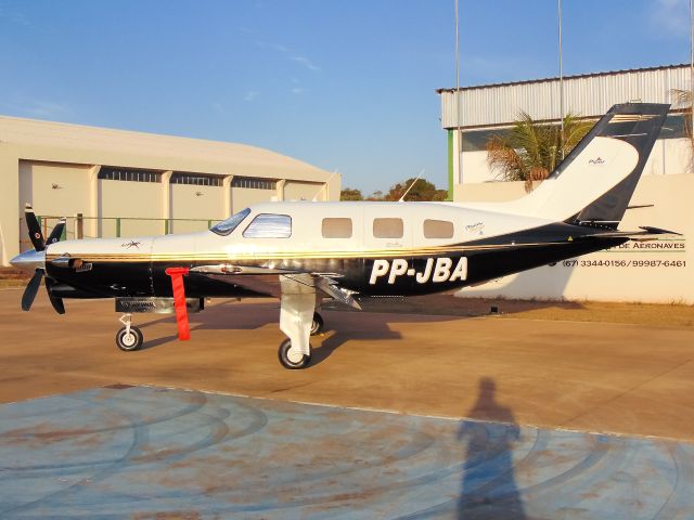 Piper Malibu Meridian (PP-JBA) - Beautiful sunset! 