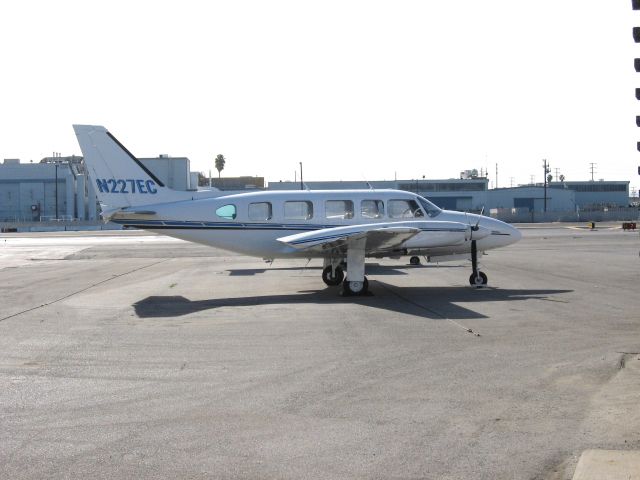 Piper Navajo (N227EC) - Parked at Hawthorne