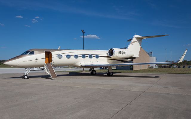 Gulfstream Aerospace Gulfstream IV (N251HR) - House of Raeford Farms’ G450 leaving Butler County for Kenansville, North Carolina.