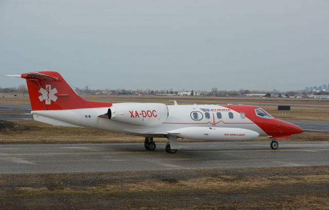 Learjet 35 (XA-DOC) - Visiting CYHU on 30-03-2022
