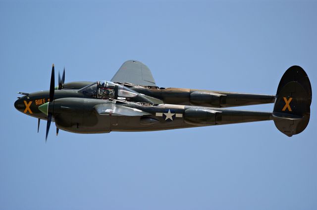 — — - P-38 Lightning