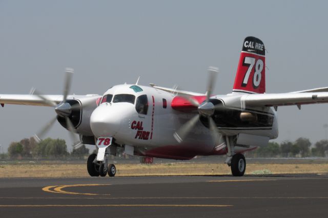 MARSH Turbo Tracker (N431DF) - N431DF taxiing to the base after a fire dispatch.