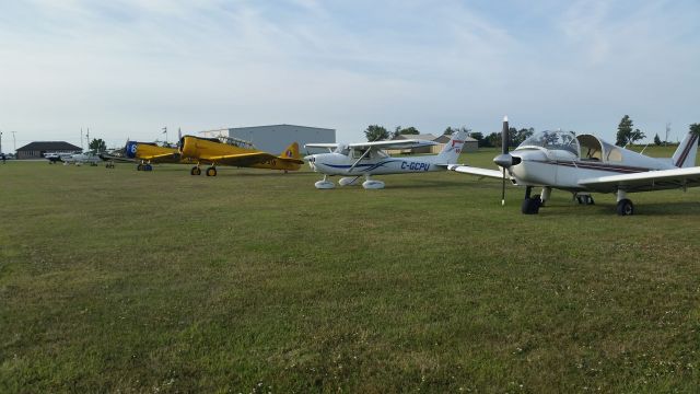 Cessna Commuter (C-GCPU) - Hasel at the Chatham Airport BBQ