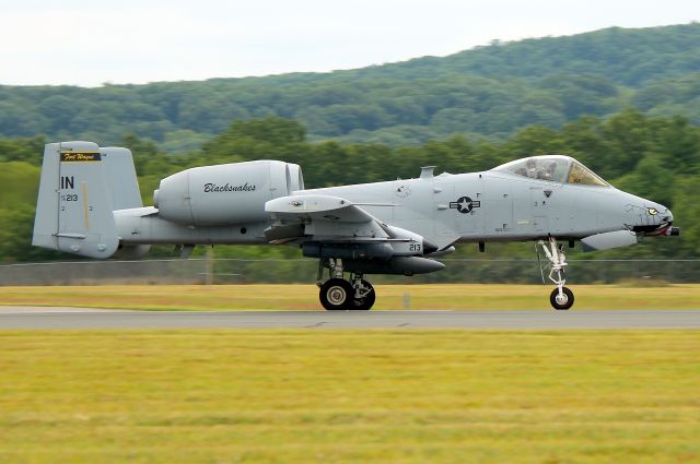 Fairchild-Republic Thunderbolt 2 (79-0213) - The A-10 Tactical Demo Team. The Blacksnakes from the 122nd Fighter Wing (122FW) of the Indiana ANG, Fort Wayne Indiana