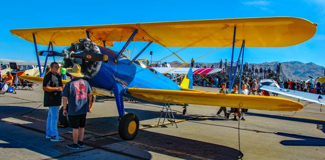 Boeing PT-17 Kaydet (N1756M) - N1756M Stearman-Boeing A75N1 PT-17 Kaydet s/n 75-5377 - Apple Valley Airport (APV) (KAPV)br /California, USAbr /Photo: Pilar Dumasbr /October 7, 2023