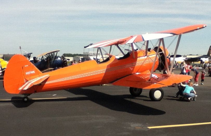 Boeing PT-17 Kaydet (N27WE) - Manassas Air Show - 2012