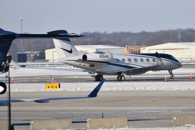 Gulfstream Aerospace Gulfstream G650 (N3546) - Nike 02-18-24