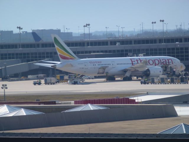 Boeing 787-8 (ET-AOR) - @IAD Daily Parking Garage #2 5th floor