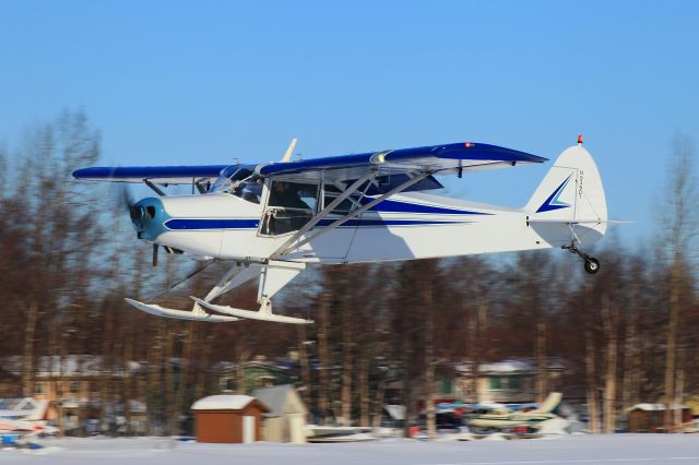 N539DT — - Returning to Lake Hood on a beautiful February day.