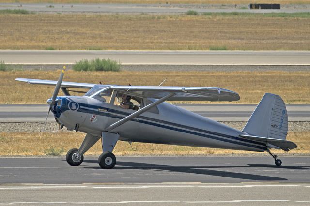 TEMCO Silvaire (N1003K) - Luscombe 8E at Livermore Municipal Airport, CA. August 2021.